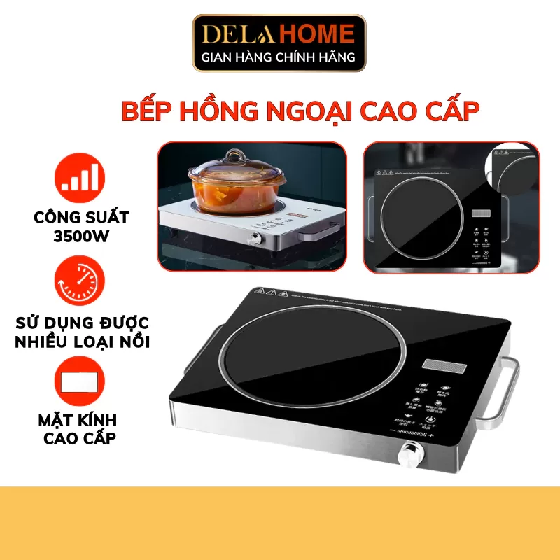 bếp hồng ngoại loại nào tốt và tiết kiệm điện