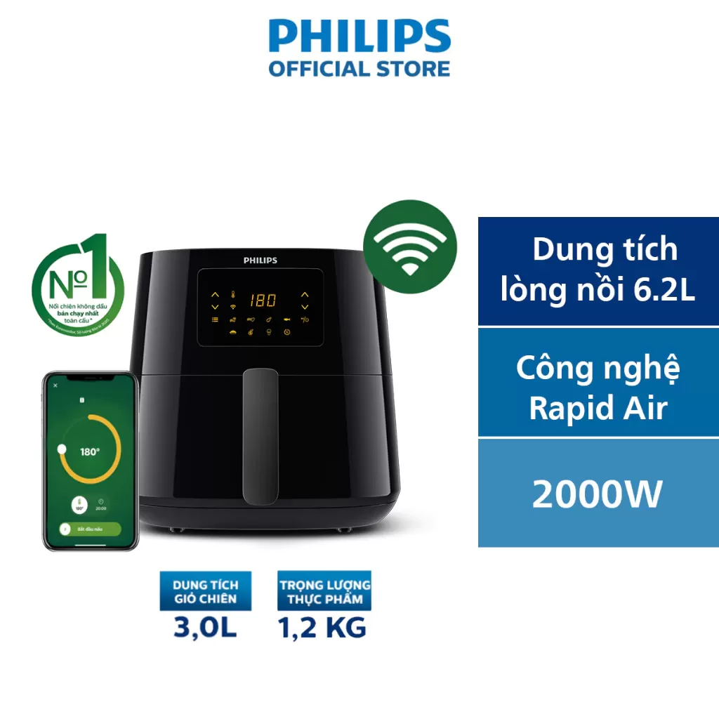 nồi chiên không dầu philip